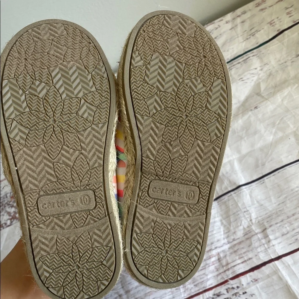 Carter's Kids Multicolor Heart Slippers